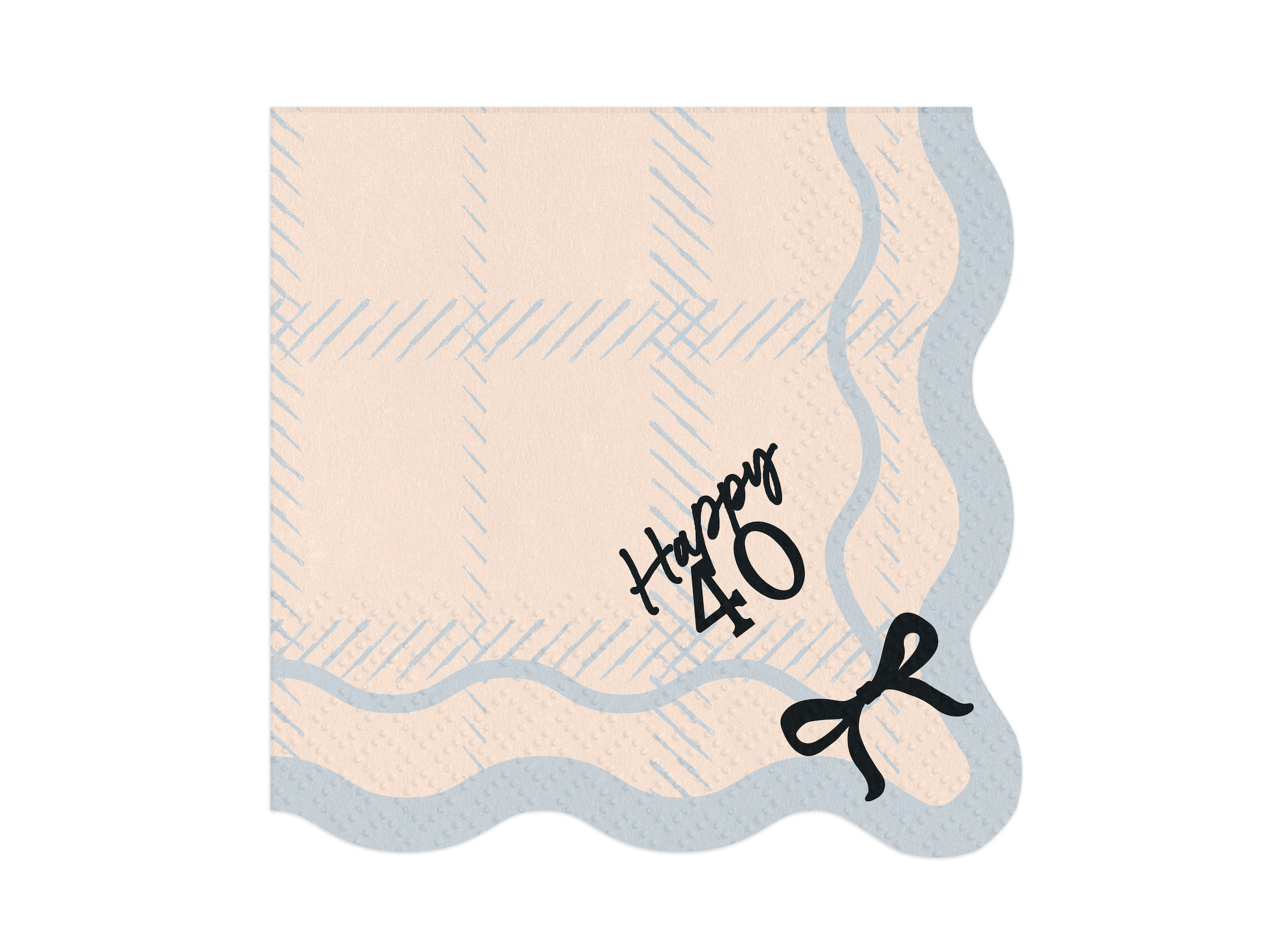 Happy 40 Paper Napkins