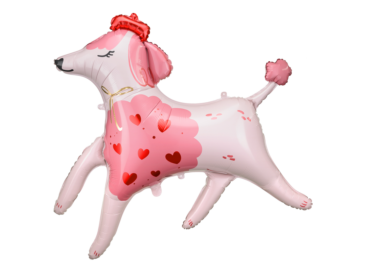Giant Poodle Foil Balloon