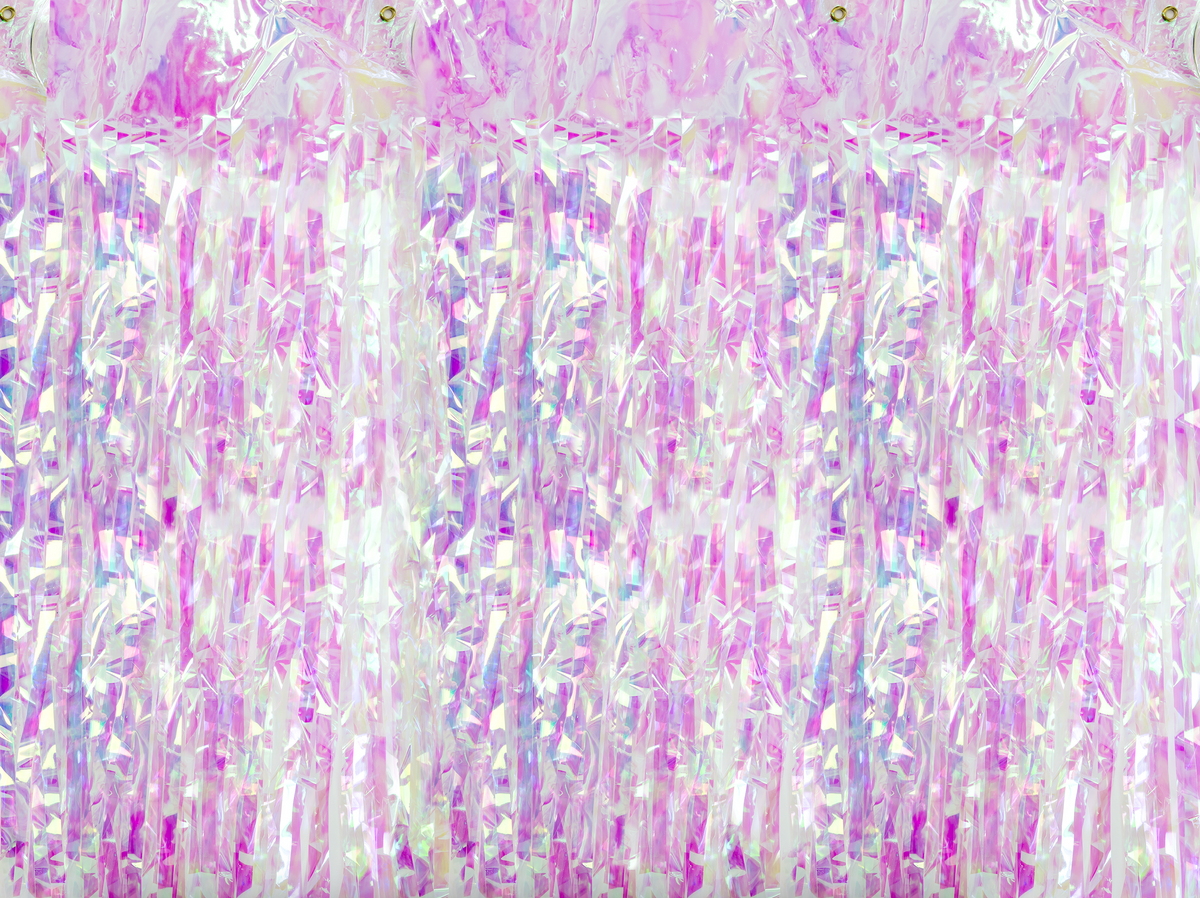 Iridescent Party Curtain