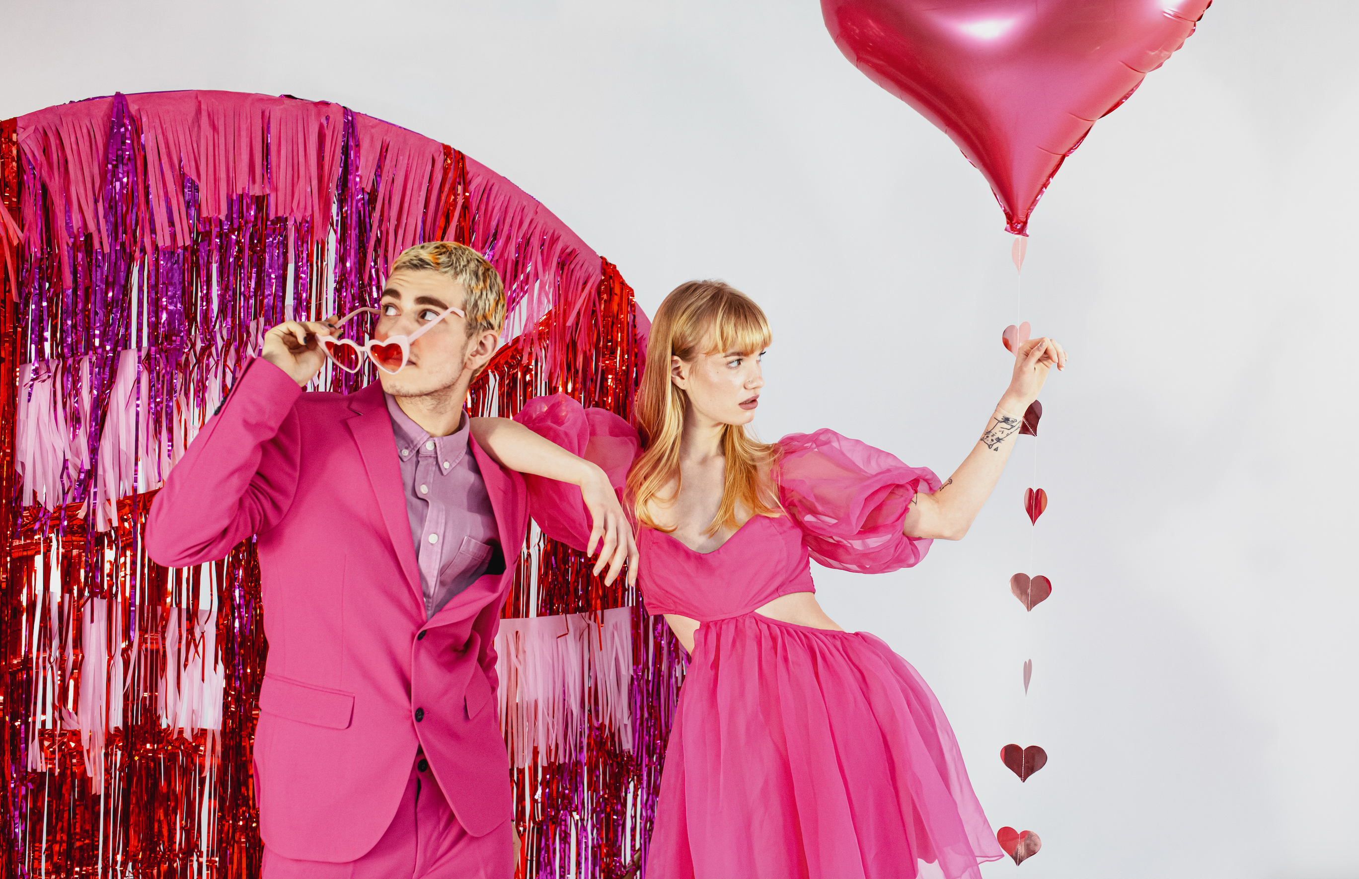 Purple Party Curtain