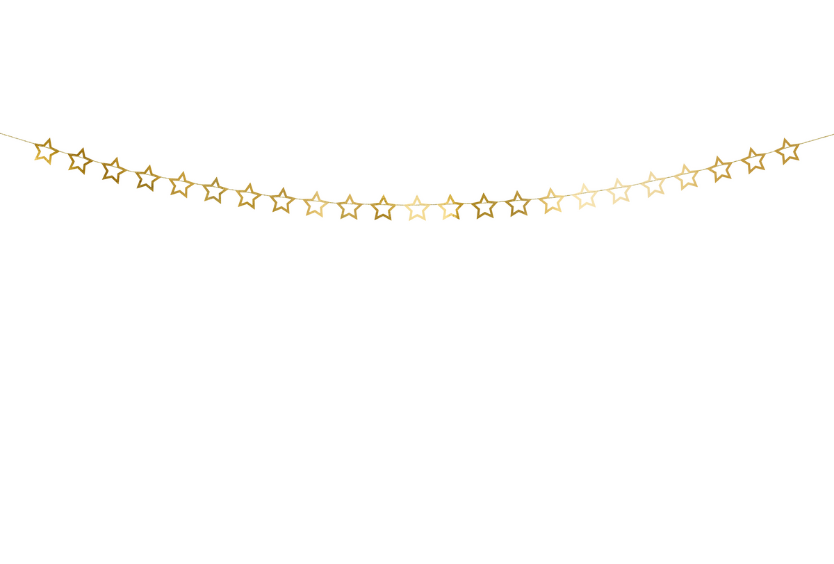 Gold Star Garland