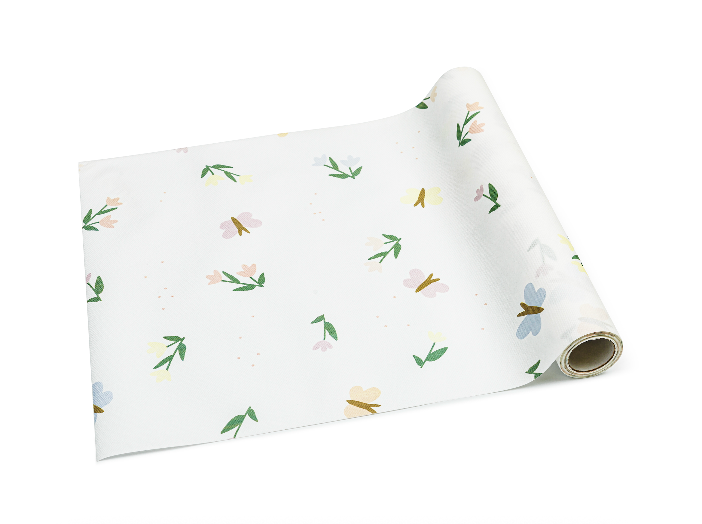 Flowers & Butterflies Table Runner