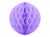 Large Lilac Honeycomb Ball Decoration