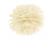Cream Tissue Paper Pom Pom