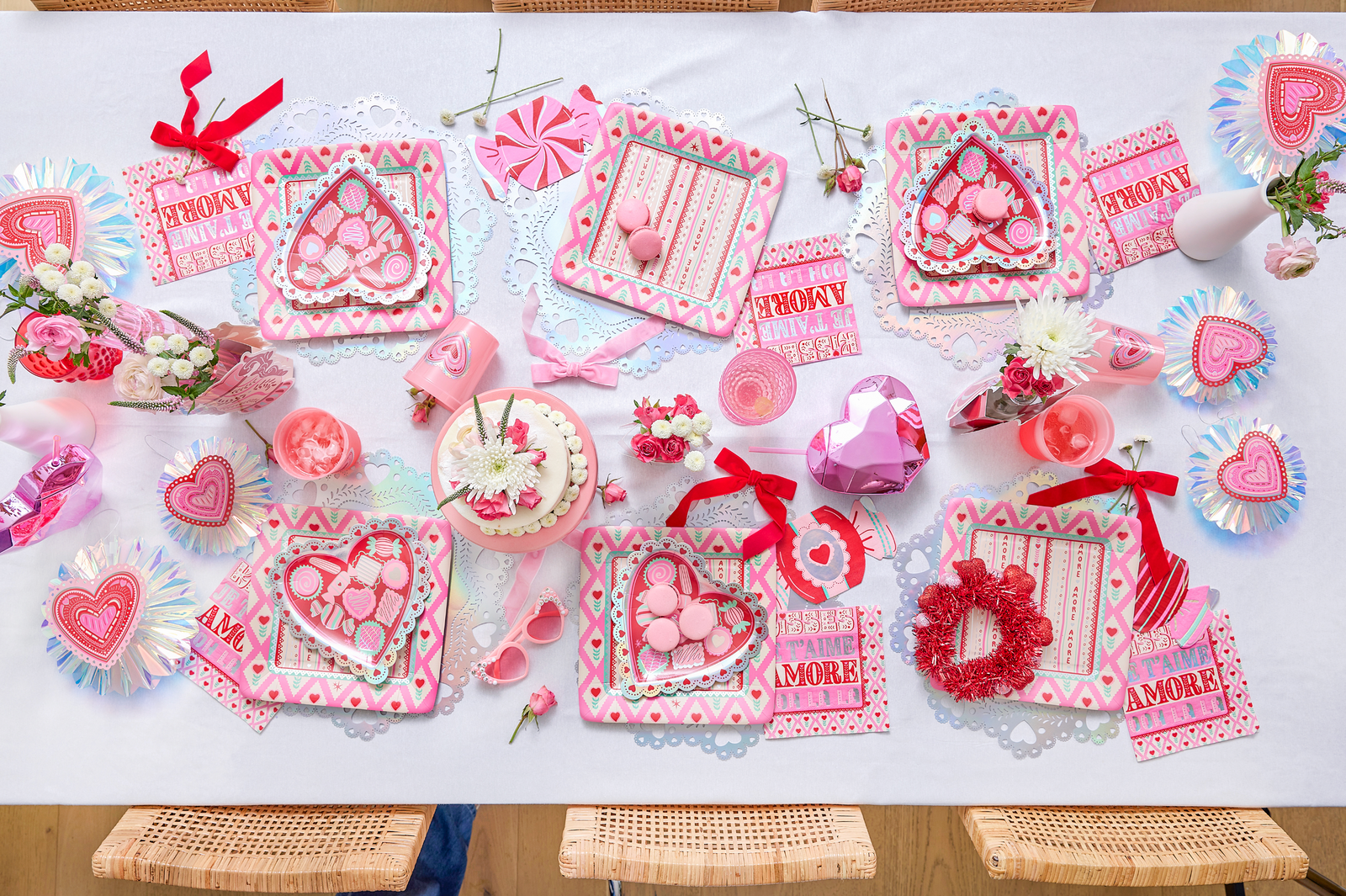 Sweetheart Candy Napkins