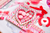 Festive Heart Dessert Plates