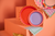 Rainbow Ric Rac Dessert Plates