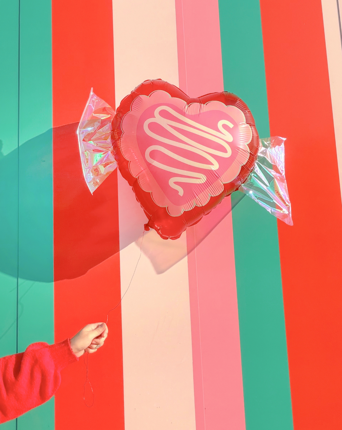 Candy Heart Balloons