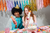 Multicolor Fringe Canopy Banners Set