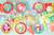 Multicolor Ric Rac Anything Clip-On Bow Set