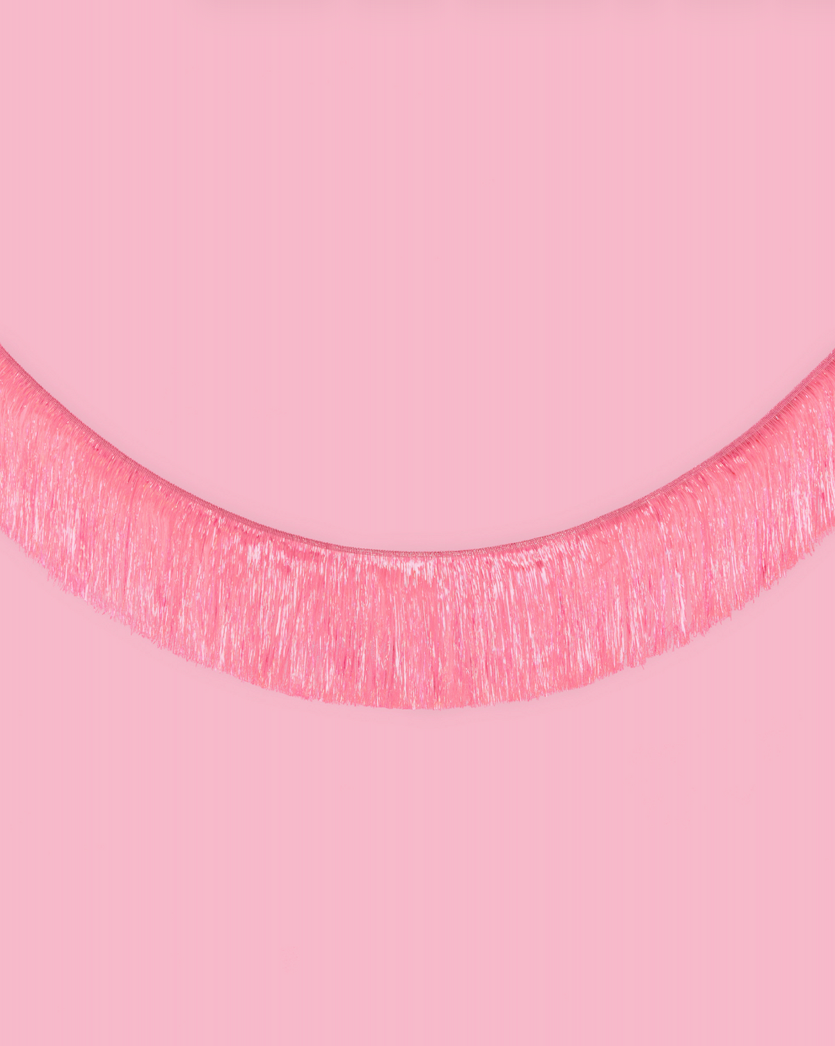 Hot Pink Fringe Banner
