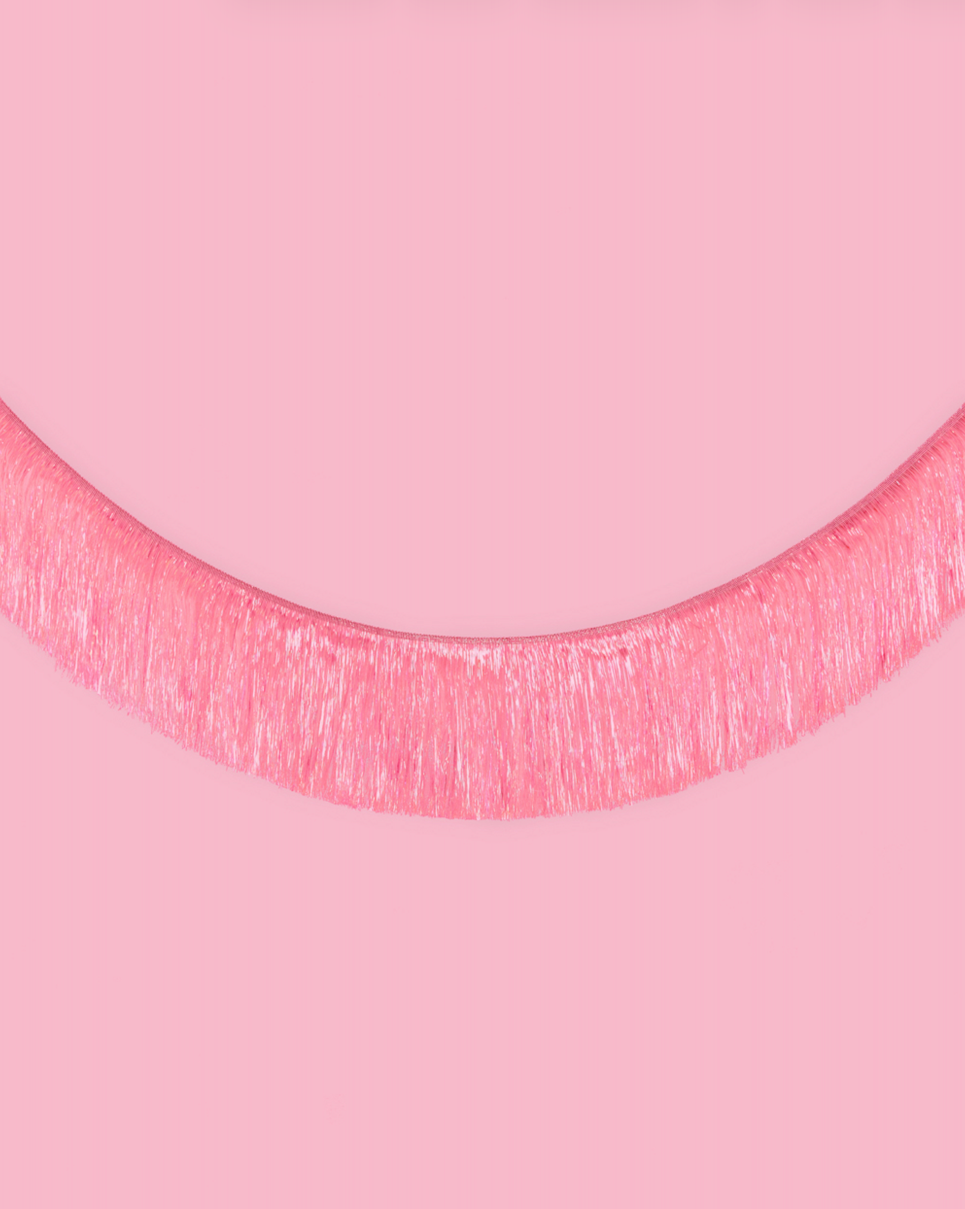 Hot Pink Fringe Banner