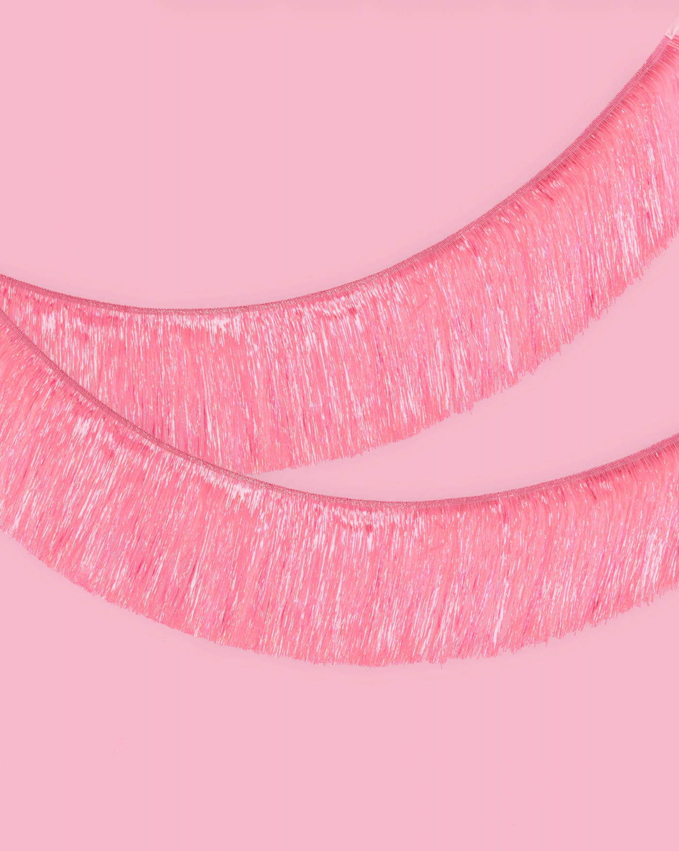Hot Pink Fringe Banner