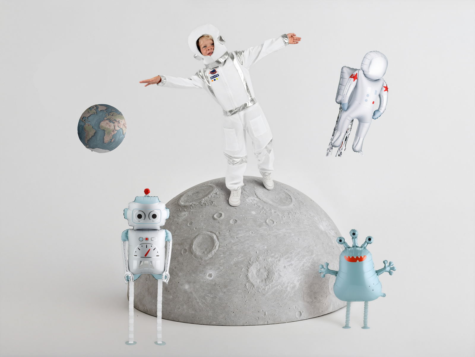 Walking Robot Foil Balloon