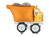 Construction Truck Foil Balloon