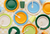Beige Paper Plates
