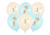 Light Blue Mouse 1st Birthday Balloons