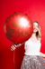 Dark Red Happy Birthday Foil Balloon