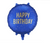 Navy Happy Birthday Foil Balloon