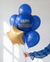 Navy Happy Birthday Foil Balloon