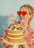 Happy Birthday Acrylic Cake Topper