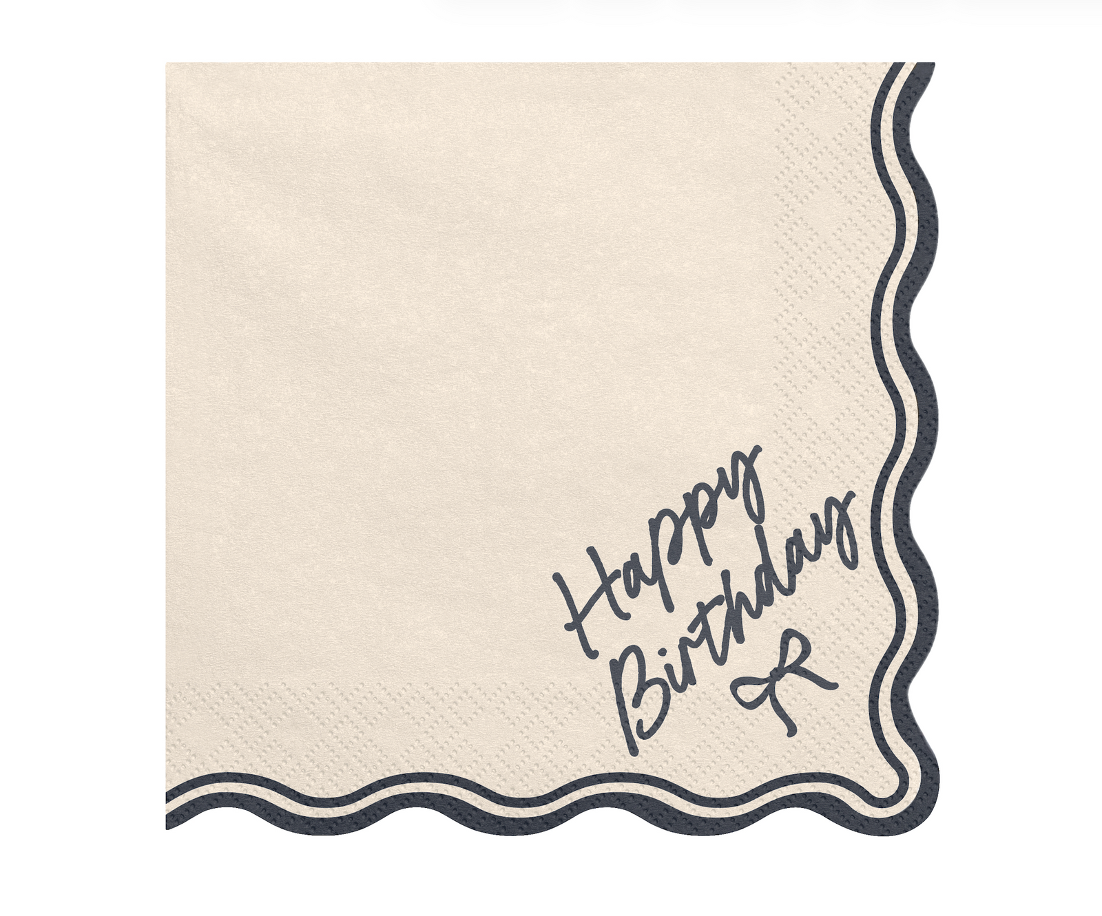 Happy Birthday Bow Paper Napkins