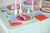 Rainbow Ric Rac Lunch Napkins