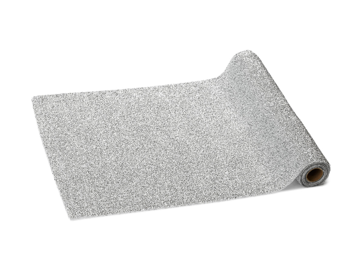Silver Metallic Table Runner 