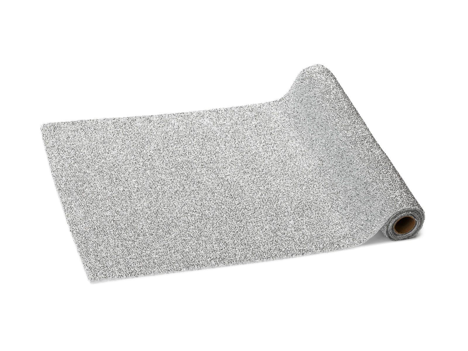 Silver Metallic Table Runner 