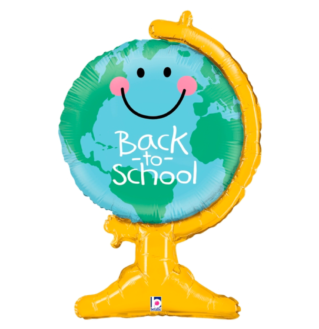 Back to School Globe Foil Balloon