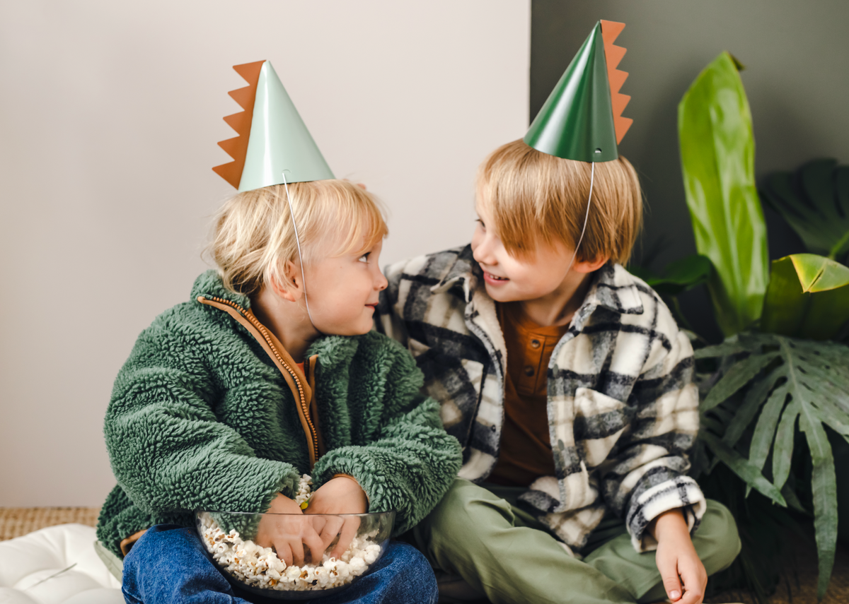 Spiked Dinosaur Party Hats