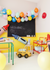 Standing Foil Balloon Bus 