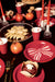 Red & White Striped Bow Napkins