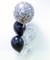 Silver Orbz Disco Ball Balloon