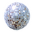 Silver Orbz Disco Ball Balloon