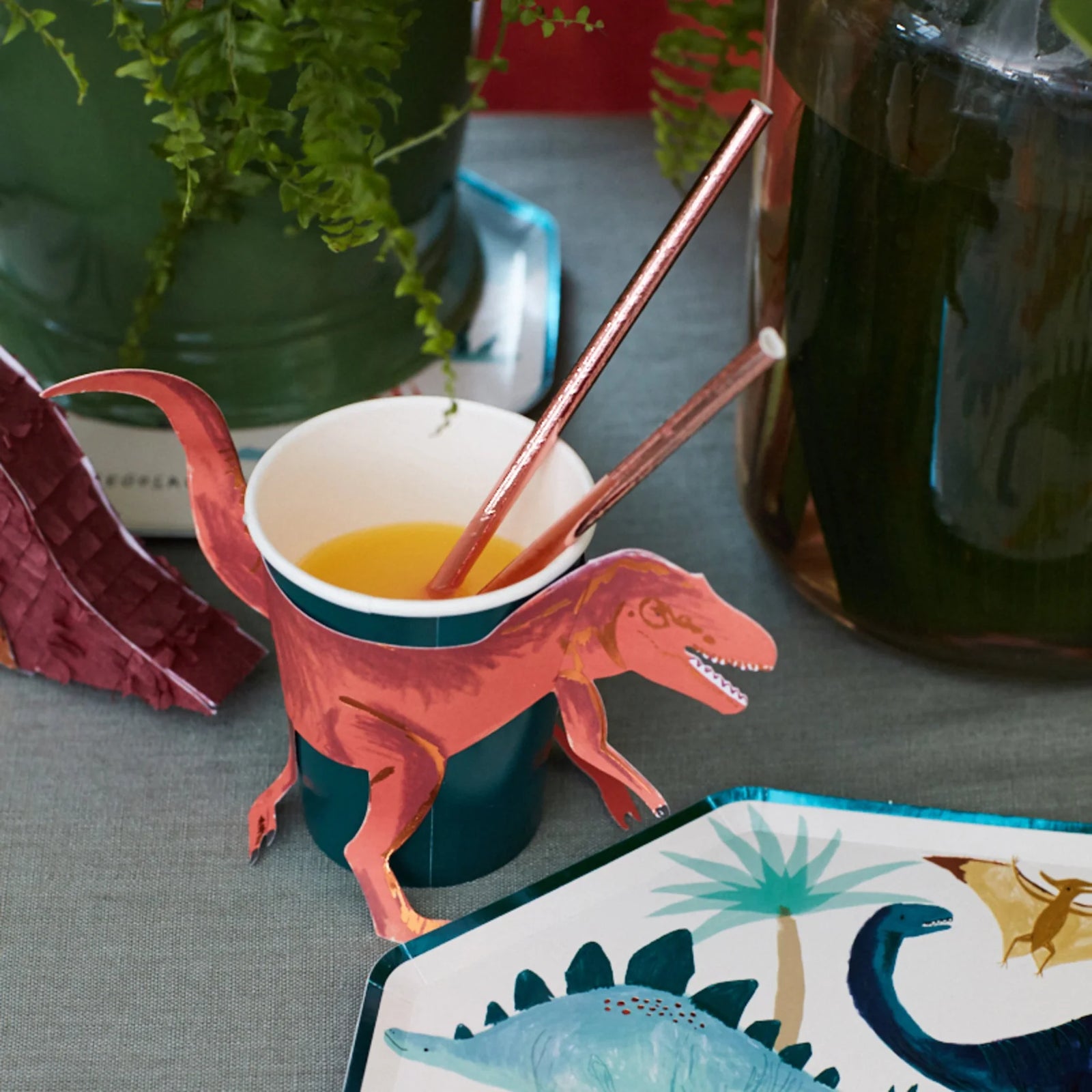 T-Rex Party Cups