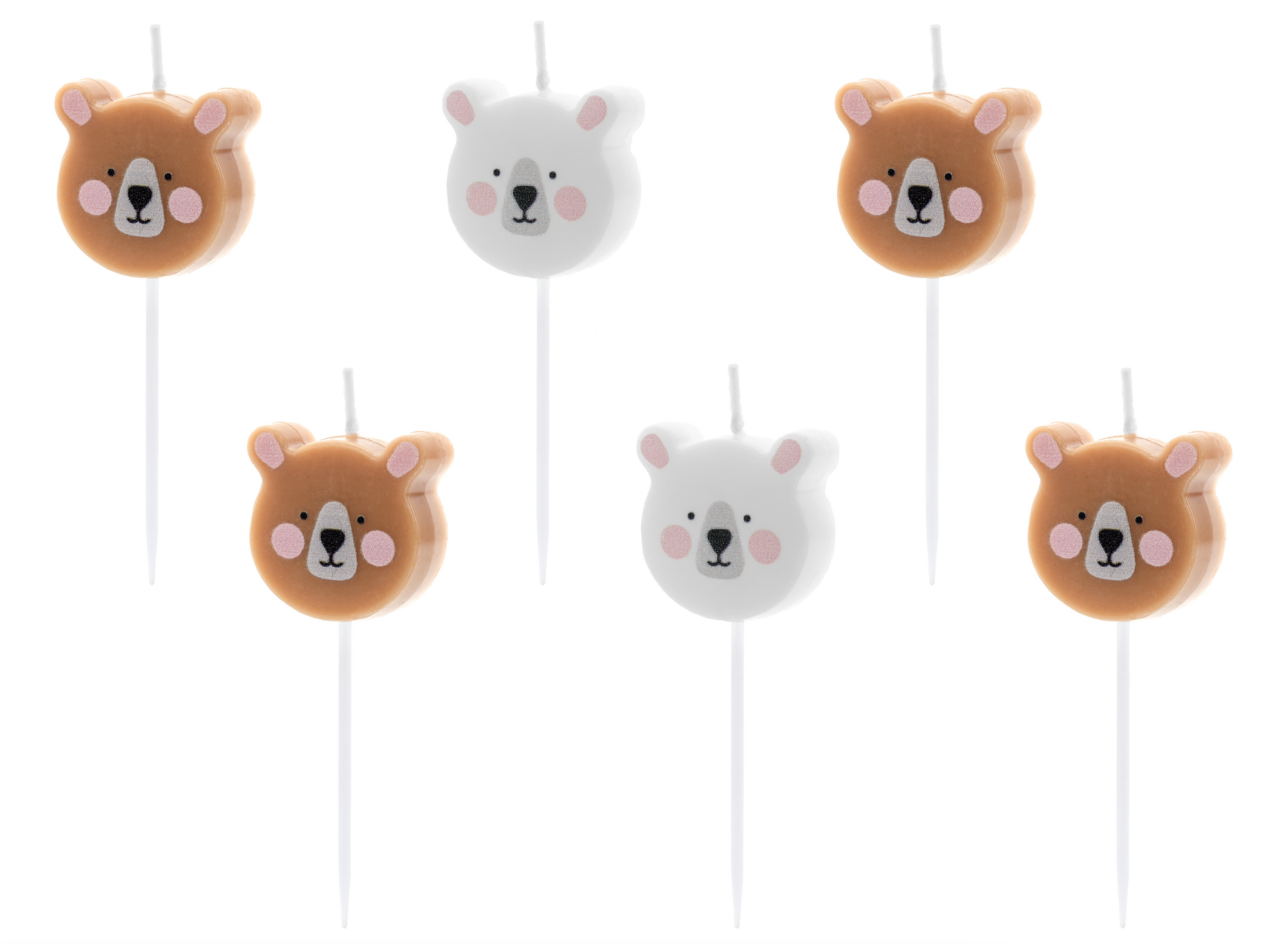 Teddy Bear Birthday Candles