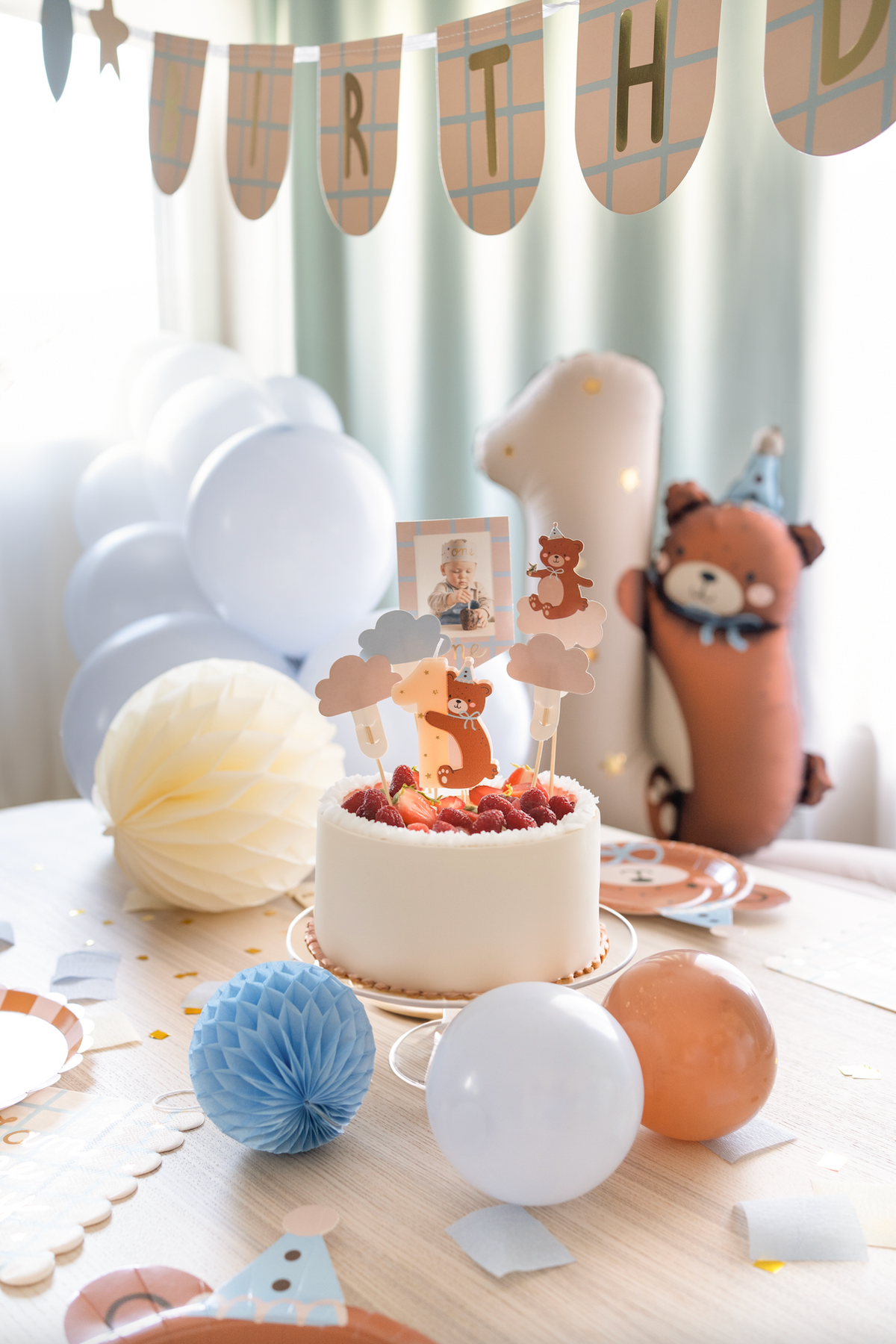 Teddy Bear Cake Toppers