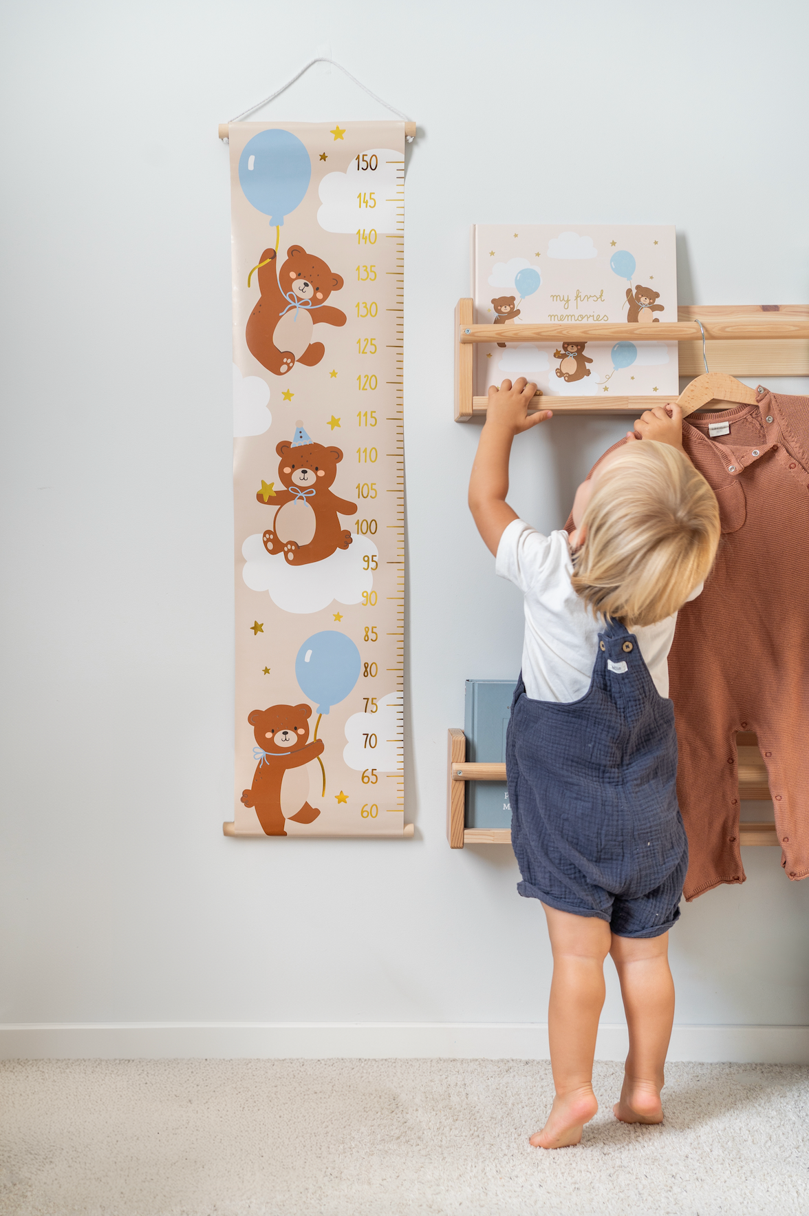 Teddy Bear Wall Height Chart