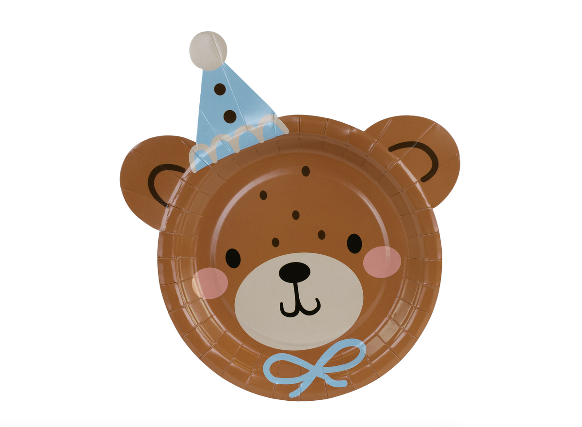 Teddy Bear Paper Plates