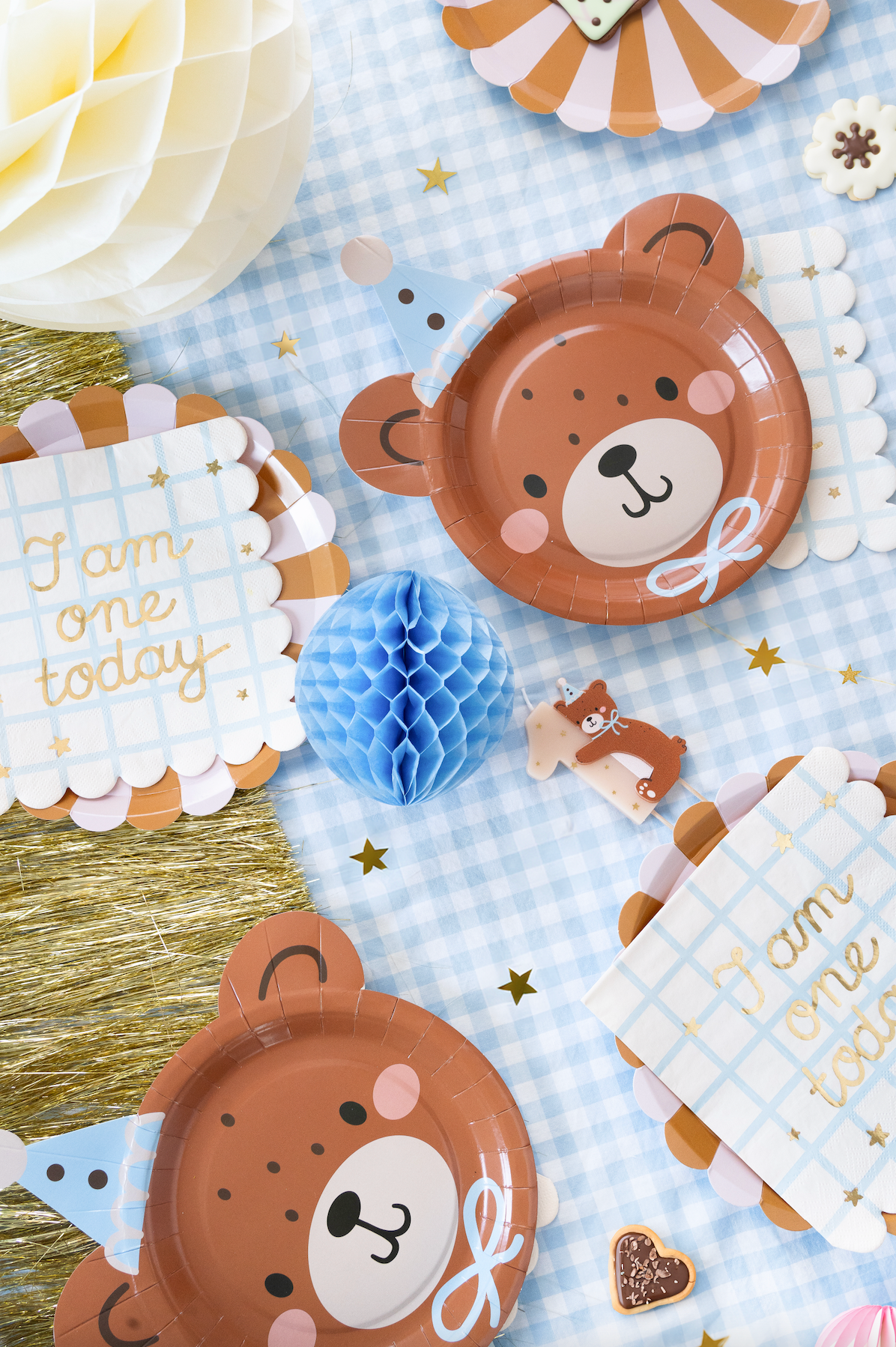 Teddy Bear Paper Plates