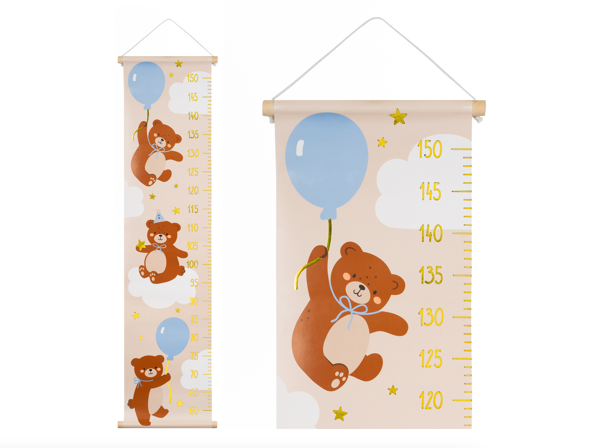 Teddy Bear Wall Height Chart