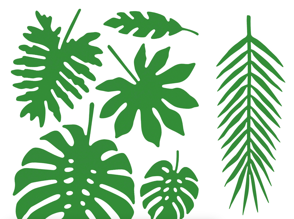 Tropical Leaves Party Decorations