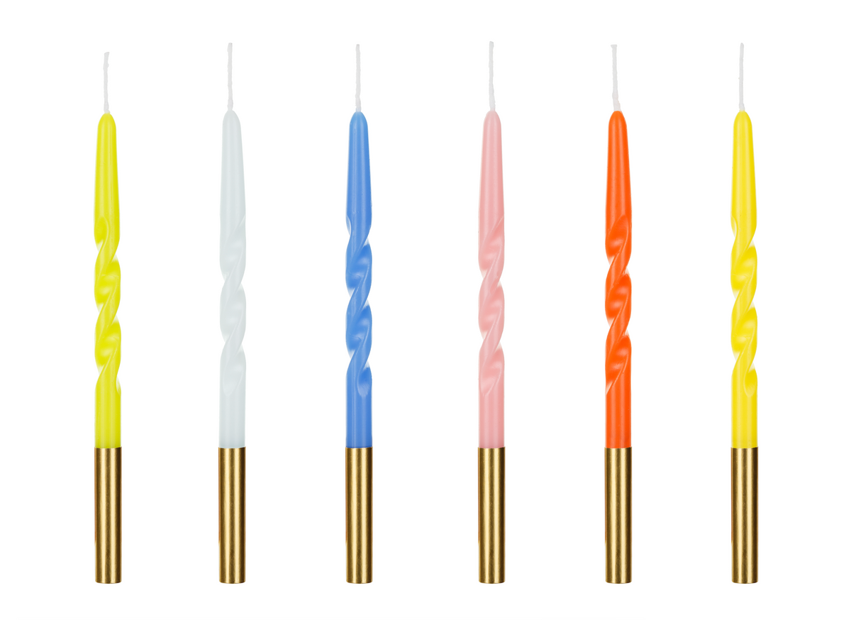 Twisted Birthday Candles