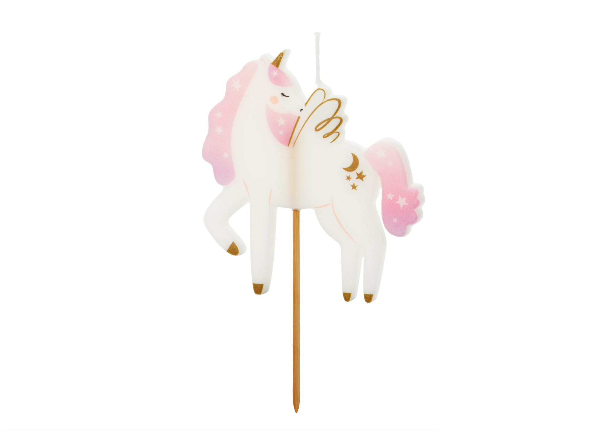 Unicorn Birthday Candle