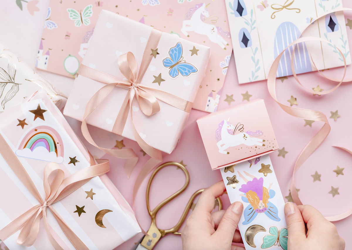 Unicorn Party Stickers