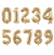 Champagne Gold Foil Balloon Number