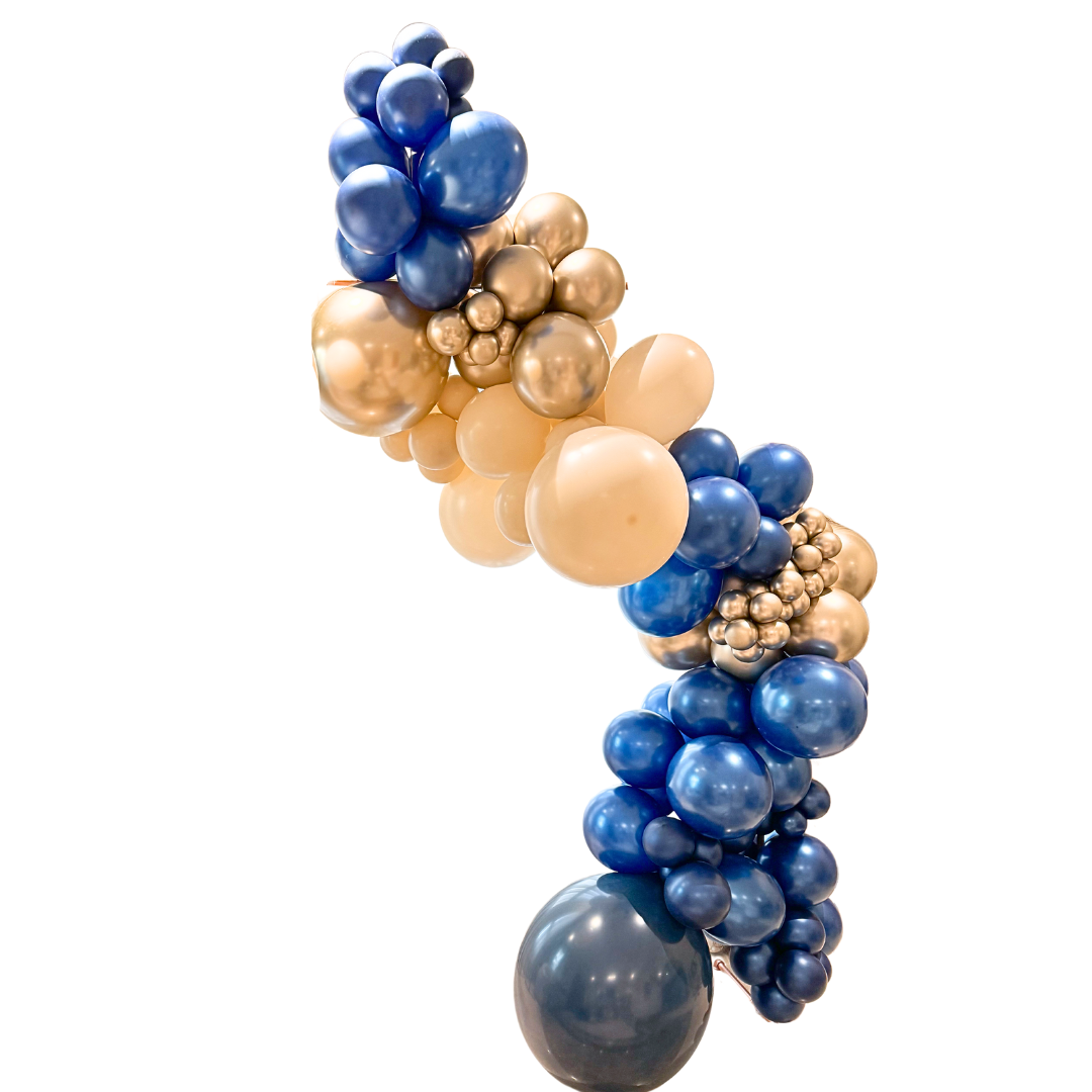 Balloon Garland Png Image Midnight Hues Balloon Garland Haflaty Store