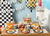 Vintage Car Race Large Napkins