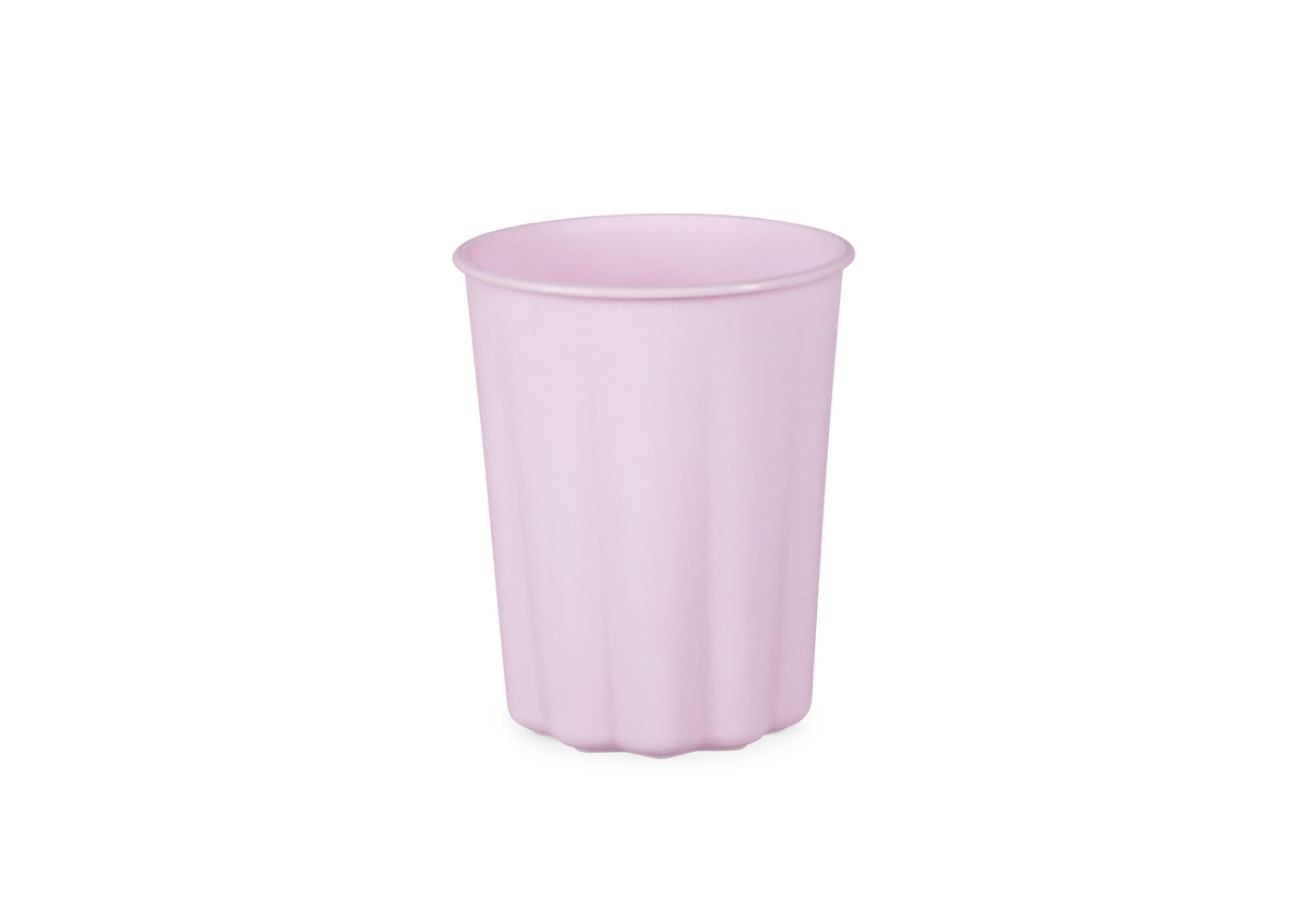 Violet Frill Plastic Cups